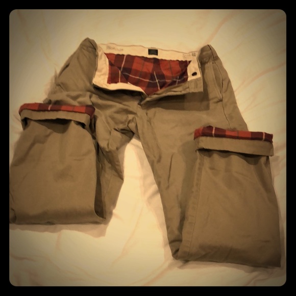 J. Crew | Pants | Jcrew Flannel Lined 